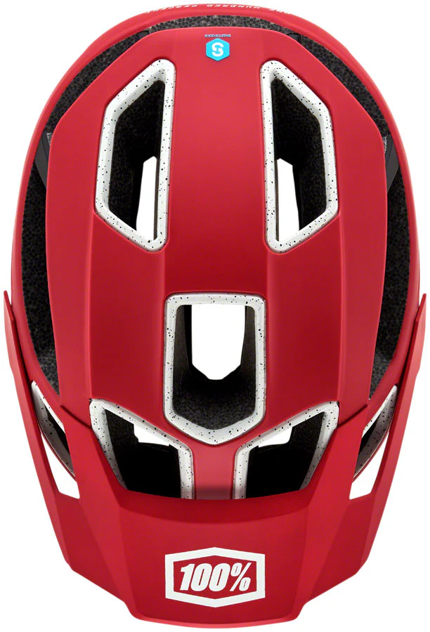 100% Altec Helmet with Fidlock - Deep Red X-Small/Small - Image 3