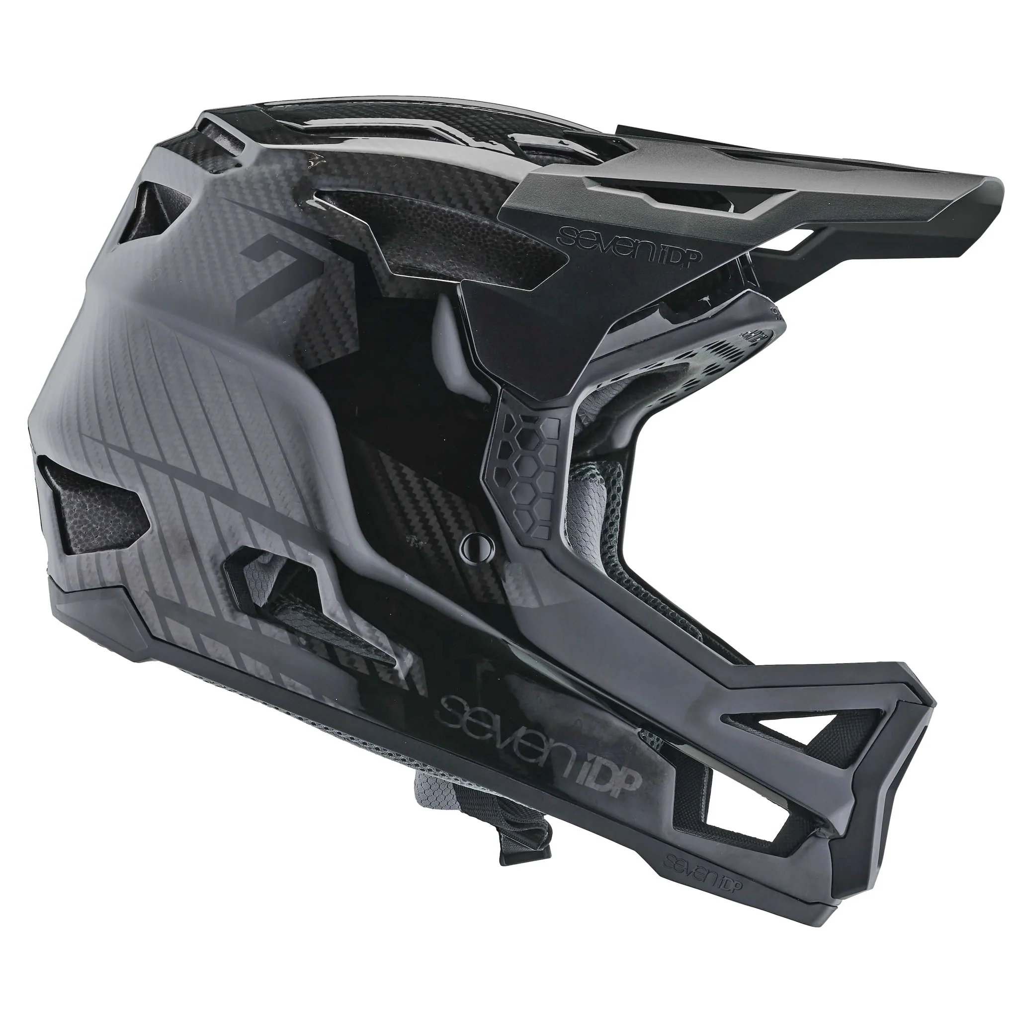 7iDP Project 23 Carbon Full Face XL/X Gloss Black