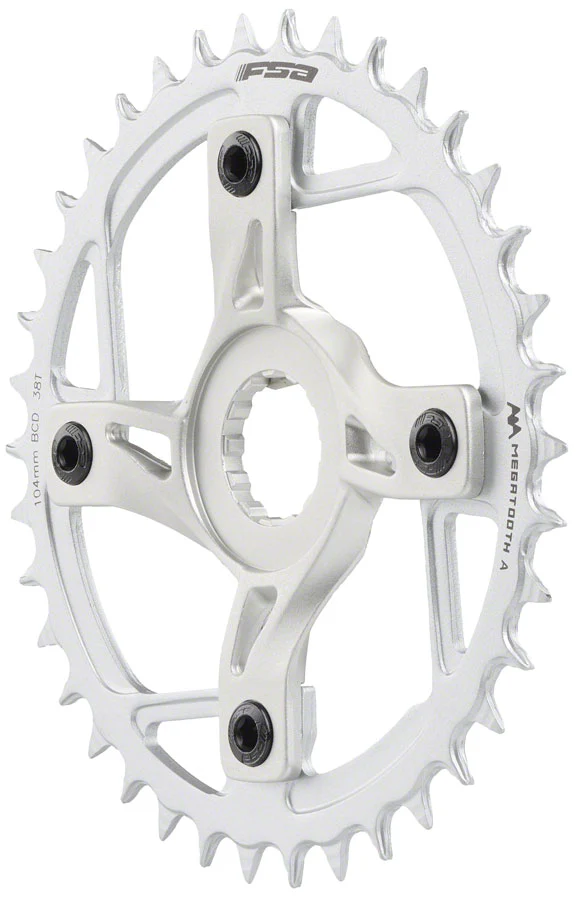 Benno Replacement Chainring and Spider - eJoy 2020-21 38T Silver