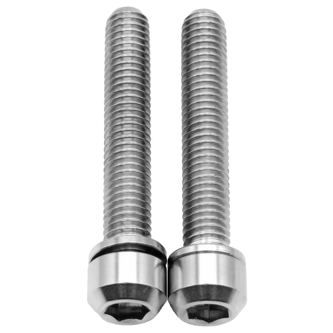 Better Bolts Enve Seat Post Clamp Ti Bolt Kit Silver 2/Count