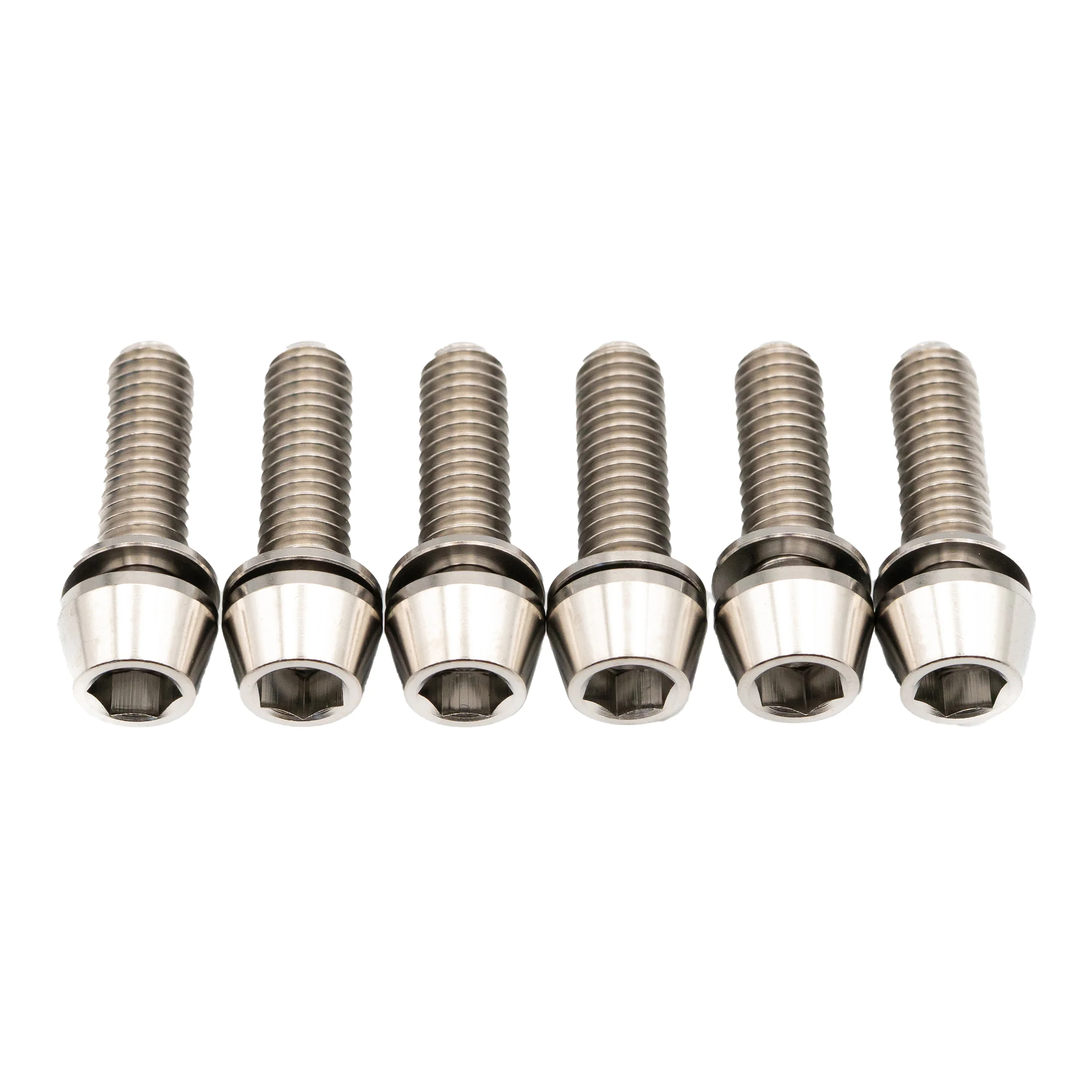 Better Bolts Race Face Turbine R Stem Bolts Kit Silver 6/Count