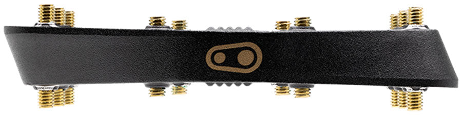 Crankbrothers Stamp 7 Fabio Wibmer Signature Edition Pedals - Platform Aluminum 9/16" BLK Small - Image 3