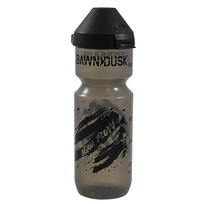 Dawn To Dusk Aqua Flow Bottle With Dirt Mask Black/Clear - 25oz