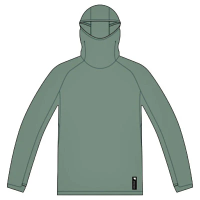 Endura Alltrack Roam Scuba Hoodie L Sage Green