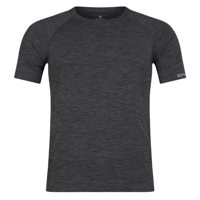 Endura Endura BaaBaa Pro S/S Baselayer XL/2XL Gray