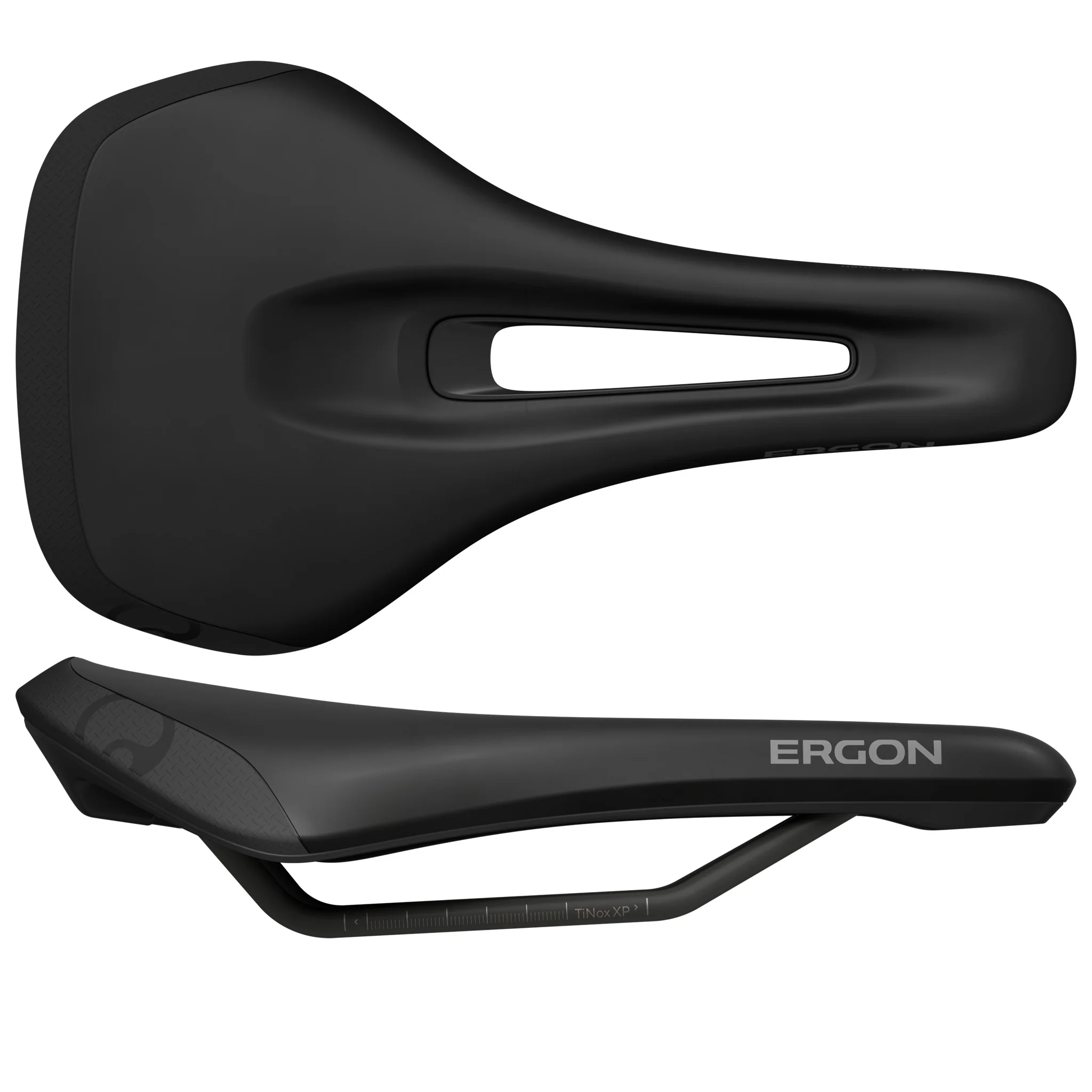 Ergon SMS Women Saddle - TiNox XP Black Women's Small/Medium