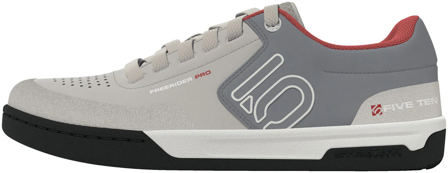 Five Ten Freerider Pro Flat Shoes - Men's Alumina/Off White/Gray 3 6.5