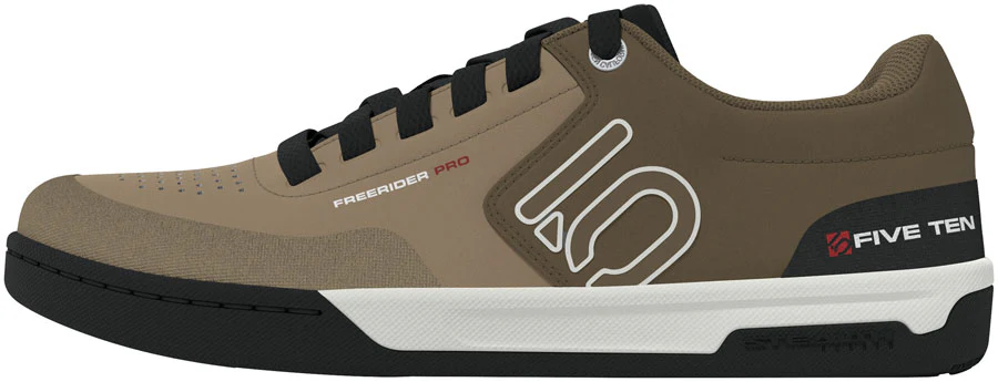 Five Ten Freerider Pro Flat Shoes - Men's Cardboard/Off White/Core Black 7