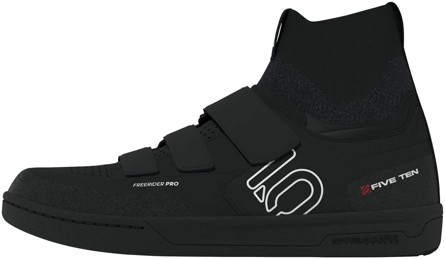 Five Ten Freerider Pro Mid VCS Flat  Shoes - Men's BLK / Footwear White / Carbon 11