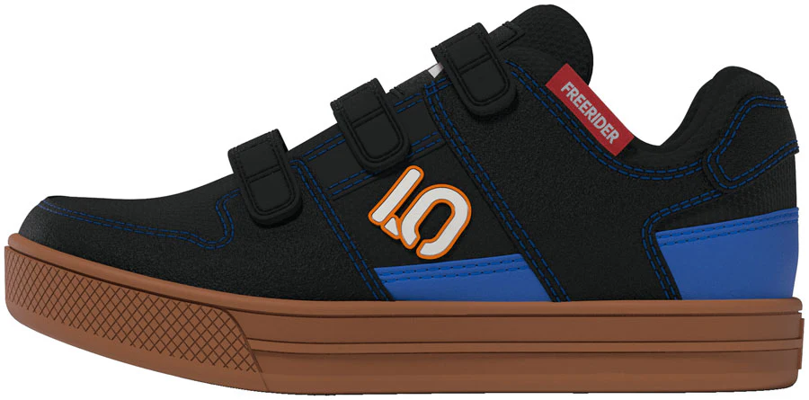 Five Ten Freerider VCS Flat Shoes - Kid's Pure Orange/Pure Orange/Blue 2