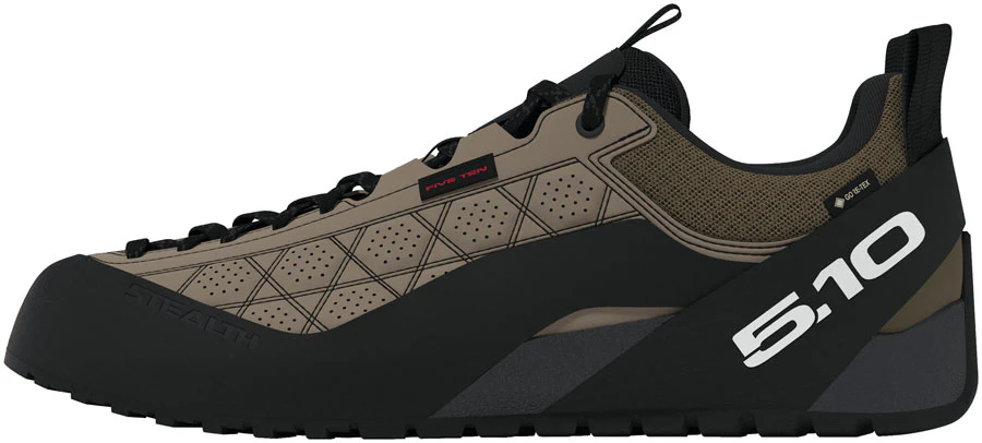 Five Ten Guidetennie Pro GTX Flat Shoes - Men's Cardboard/FTWR White/Core BLK 8