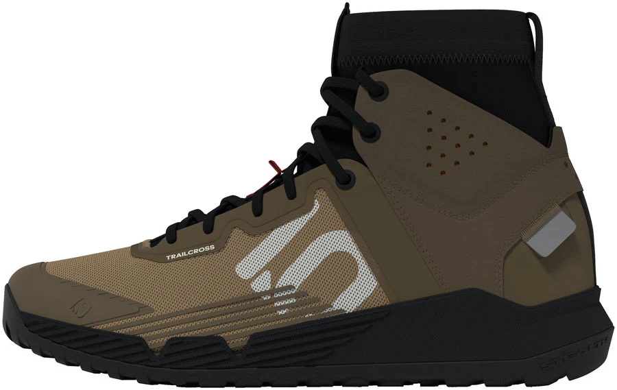 Five Ten Trailcross Mid Pro Flat Shoes - Men's Cardboard/Off White/Core BLK 8.5