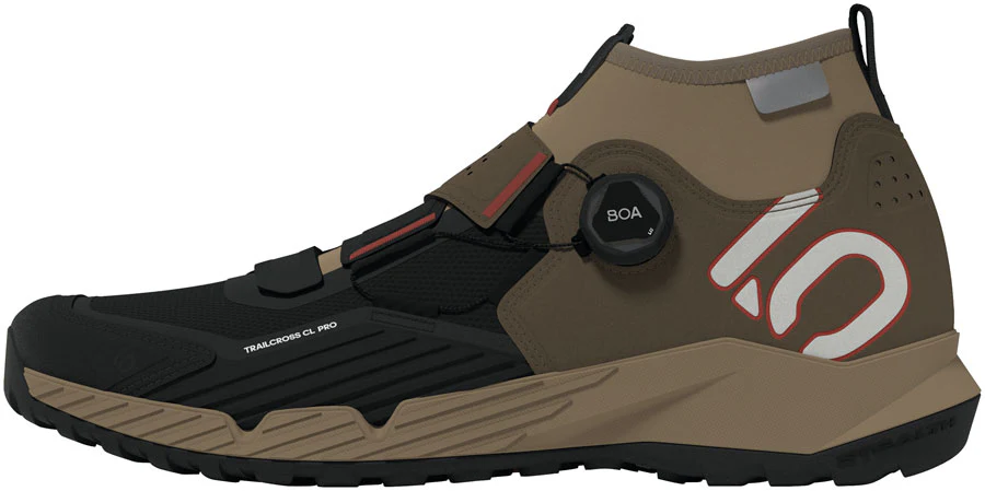 Five Ten Trailcross Pro Mountain Clipless Shoes - Men's Cardboard/Off White/BLK 7.5
