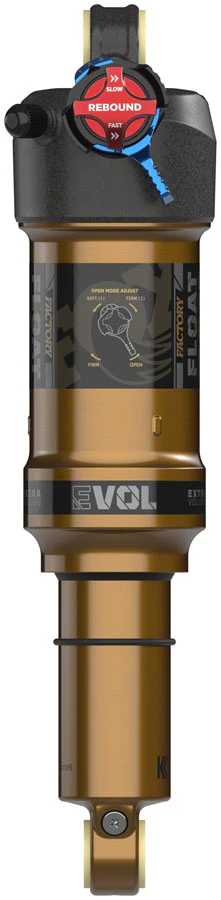 FOX FLOAT Factory Rear Shock - Metric 210 x 55 mm 0.1 Spacer 2-Position Lever EVOL LV Kashima Coat - Image 3