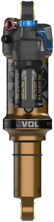 FOX FLOAT X Factory Rear Shock - Metric 210 x 50 mm 0.6 Spacer 2-Position Lever EVOL LV Kashima Coat - Image 2