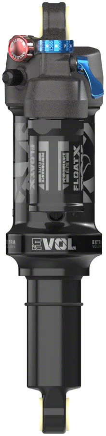 FOX FLOAT X Performance Elite Rear Shock - Metric 210 x 50 mm 0.6 Spacer 2-Position Lever EVOL LV BLK Anodized - Image 2