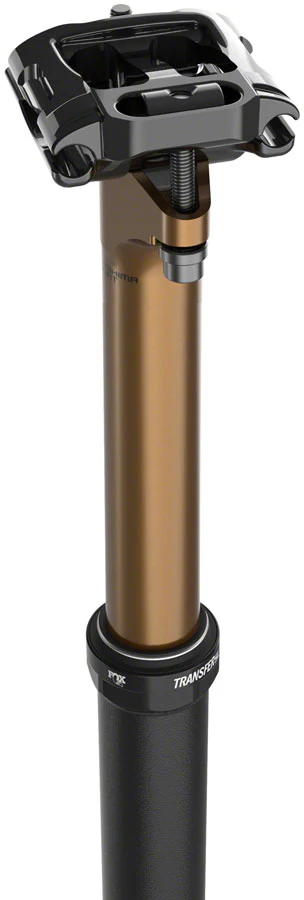 FOX Transfer SL Factory Dropper Seatpost - 31.6 150 mm Internal Routing Kashima Coat Upper - Image 3