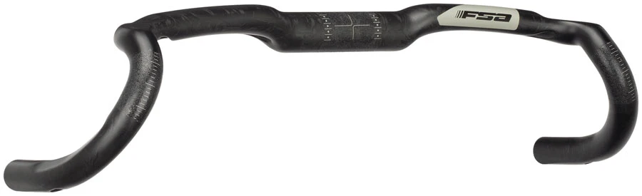 FSA K-Force AGX Drop Handlebar 31.8mm Clamp Diameter 460mm Width Gravel Geometry Loop Design – Carbon