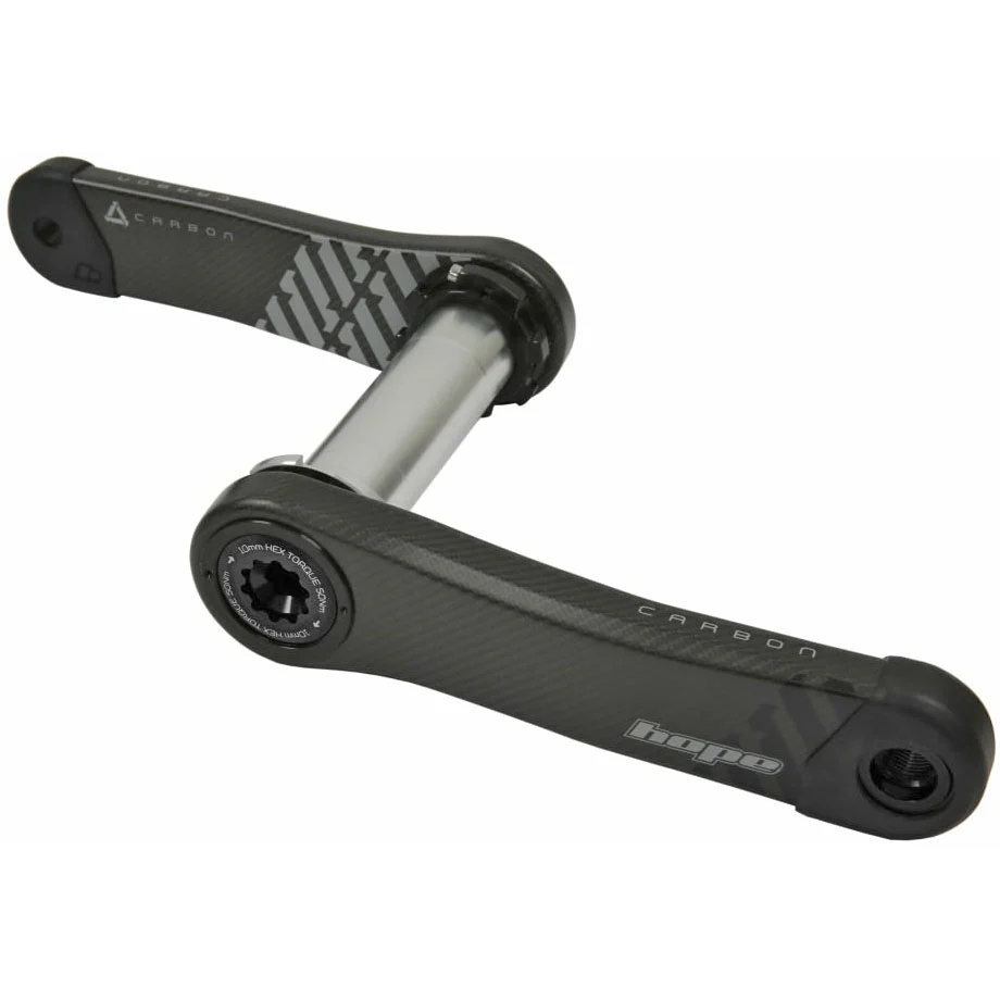 Hope RX Carbon Crankset Wide (68mm) 170mm Black