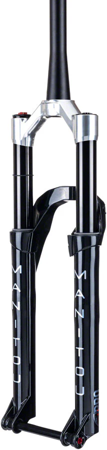 Manitou Mattoc Pro Suspension Fork - 29" 140 mm 15 x 110 mm 44 mm Offset Gloss BLK - Image 2