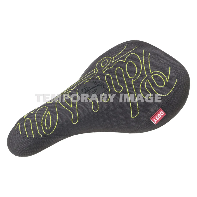 Odyssey Big-Stitch Slim Saddle BMX Pivotal Denim/Yellow Slim