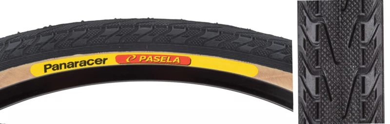Panaracer Pasela Tire 700x32C Wire Clincher Single 60TPI Tanwall