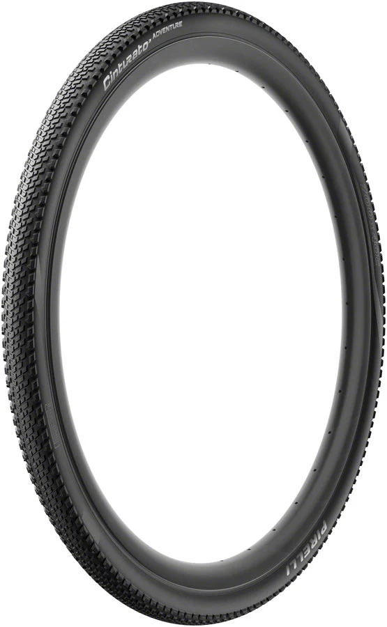 Pirelli Cinturato Adventure Gravel Tire 700x50C Folding Tubeless Ready PROCompound Gravel ProWALL Gravel 60TPI Black