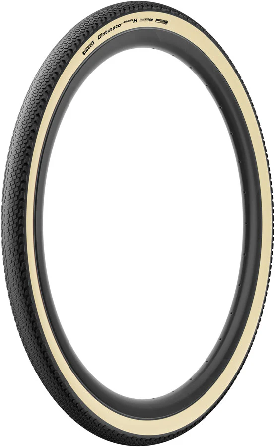 Pirelli Cinturato Gravel H Tire - 700 x 45 Tubeless Folding Retro SmartEVO GR ProWALL Gravel High Performance