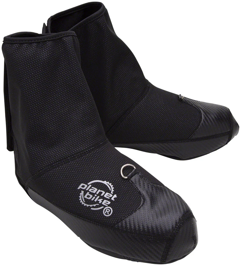 Planet Bike Blitzen Windproof Shoe Cover: Black XL