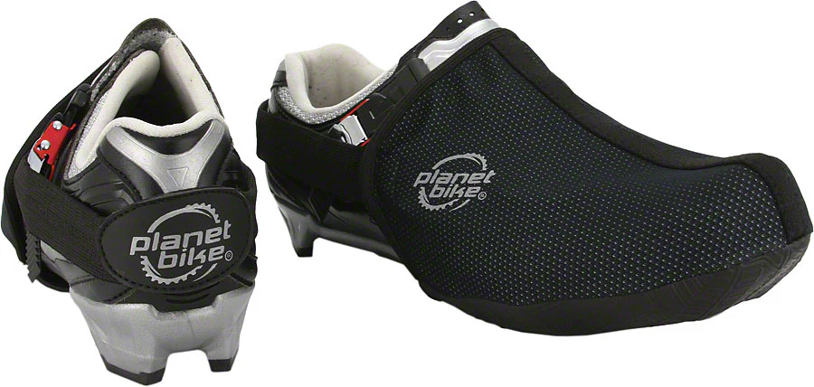 Planet Bike Dasher Toe Shoe Cover: Black XL