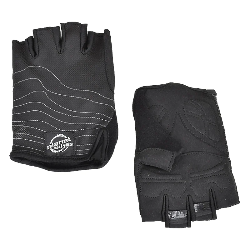 Planet bike Topo Gel Half Finger SM Unisex Black