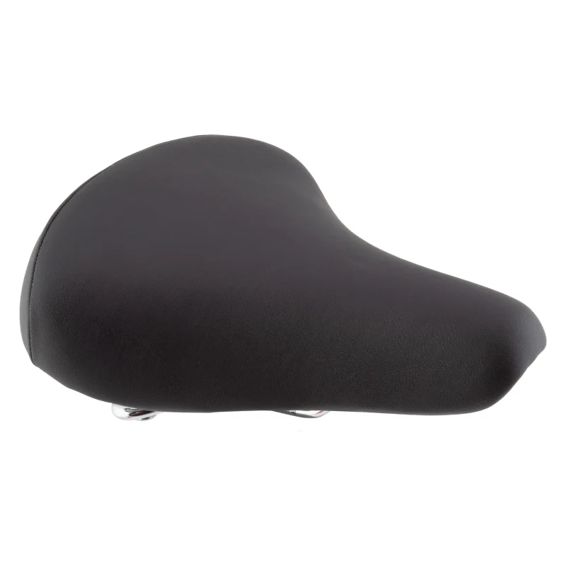 Pure cycles City Comfy Saddle  Steel PVC Coil Spring Black