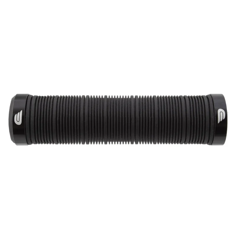 Pure cycles Grippin Out Locking Grip Set Black 130mm Dual Lock On