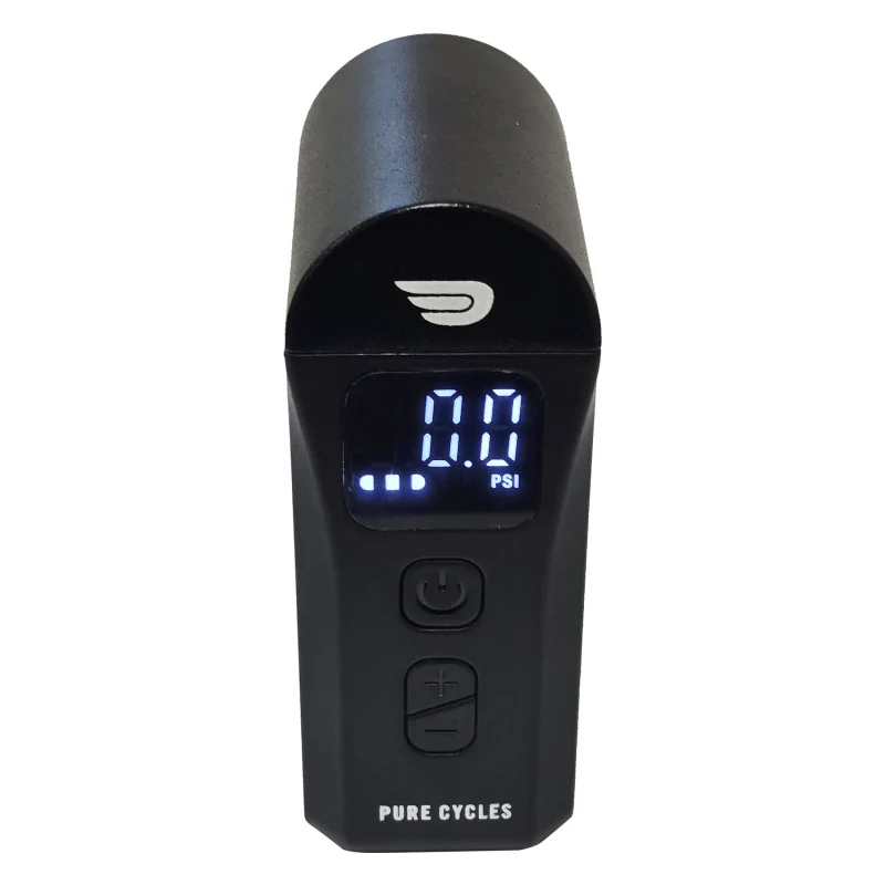 Pure cycles Kwick Fill Air Compressor  Digital PV/SV 120 Black