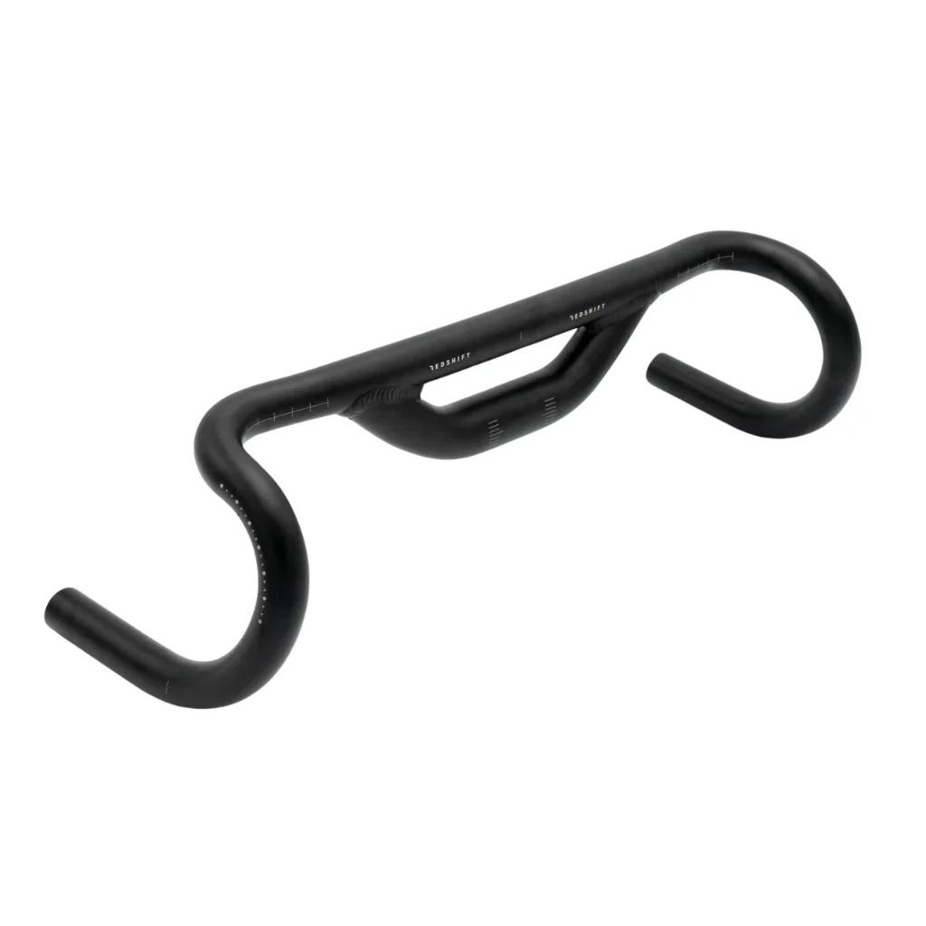 Redshift Sports Top Shelf Drop Bar 70mm Rise 10 deg- 47cm Black