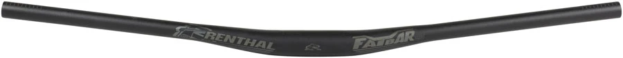 Renthal Fatbar 35 Handlebar - Aluminum 10mm 800mm 35mm Black V3
