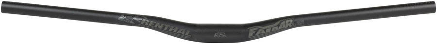 Renthal FatBar Lite 35 Handlebar - Aluminum 20mm 760mm 35mm Black V3
