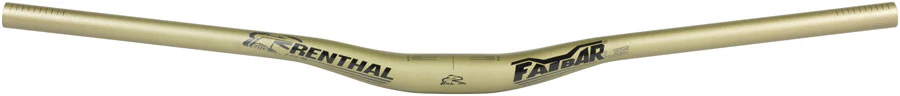 Renthal FatBar Lite 35 Handlebar - Aluminum 20mm 760mm 35mm Gold V3