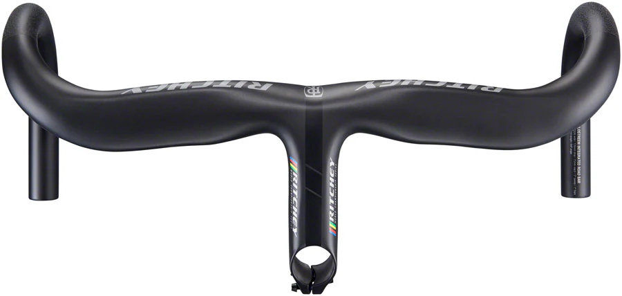 Ritchey WCS Carbon Solostreem Drop Handlebar - Integrated Bar/Stem Carbon 42cm 100mm Matte Carbon - Image 3