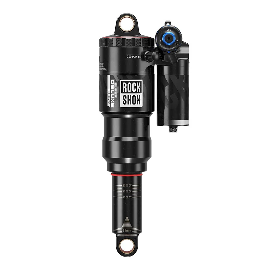 RockShox Super Deluxe Ultimate C2 Rear shock 210x55 Shaft Eyelet: Standard Body Eyelet: No Bushing 0Neg/3Sleeve Tokens Reb55/Comp30 Lockout 4 HB Specialized Levo SL (S2-S6) 2022