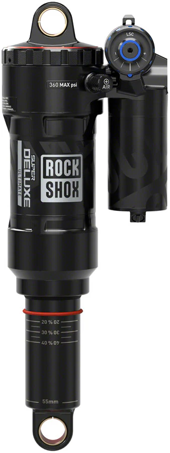 RockShox Super Deluxe Ultimate RC2T Rear Shock - 230 x 65mm Linear Reb/LComp 380lb L/O Std C1 YT Capra 29 2018+ - Image 3