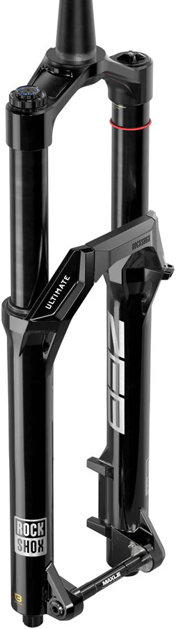 RockShox ZEB Ultimate Charger 3.2 RC2 Suspension Fork - 29" 180mm 15x110mm 44mm Offset Linear XL Air Spring Gloss BLK B1