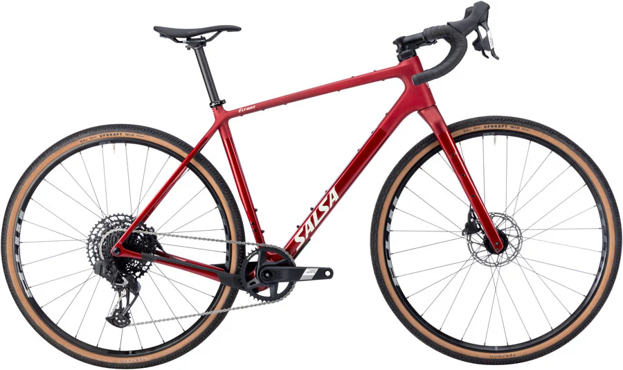 Salsa Flyway C Apex Eagle AXS 12 Bike - 700c Carbon Canyon Red X-Large