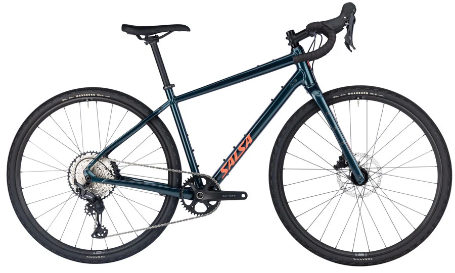 Salsa Journeyer Drop Bar GRX 610 1x12 Bike - 700c Aluminum Midnight Blue 53cm