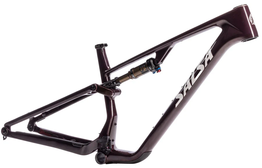 Salsa Spearfish C DLX Frame - 29" Carbon Deep Orchid Carbon Large