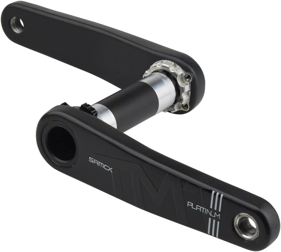 Samox Platinum TM-1 Carbon Crankset - 170mm 3-Bolt Direct Mount 28.99mm DUB Type Spindle BLK
