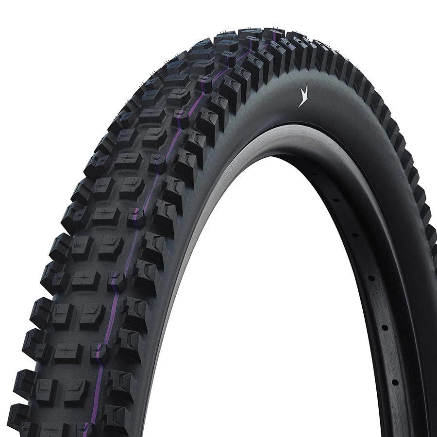 Schwalbe Albert Trail Pro Mountain Tire 29"x2.50 Folding Tubeless Ready Addix Ultra Soft Trail Pro - Radial 67TPI Black
