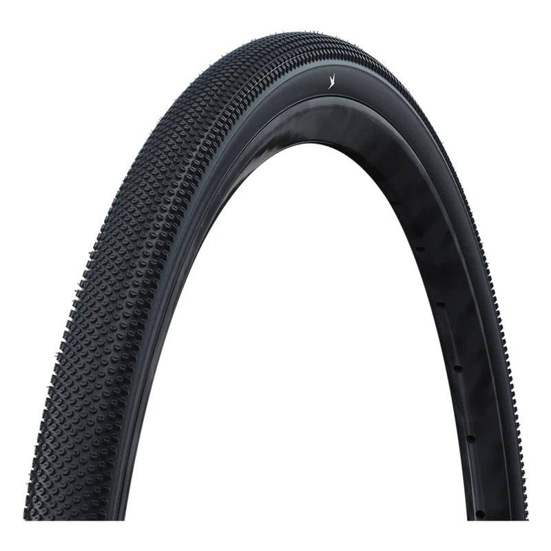 Schwalbe G-One Allround Tire - 700 x 40 Tubeless Folding BLK Performance RaceGuard Addix Green E-25