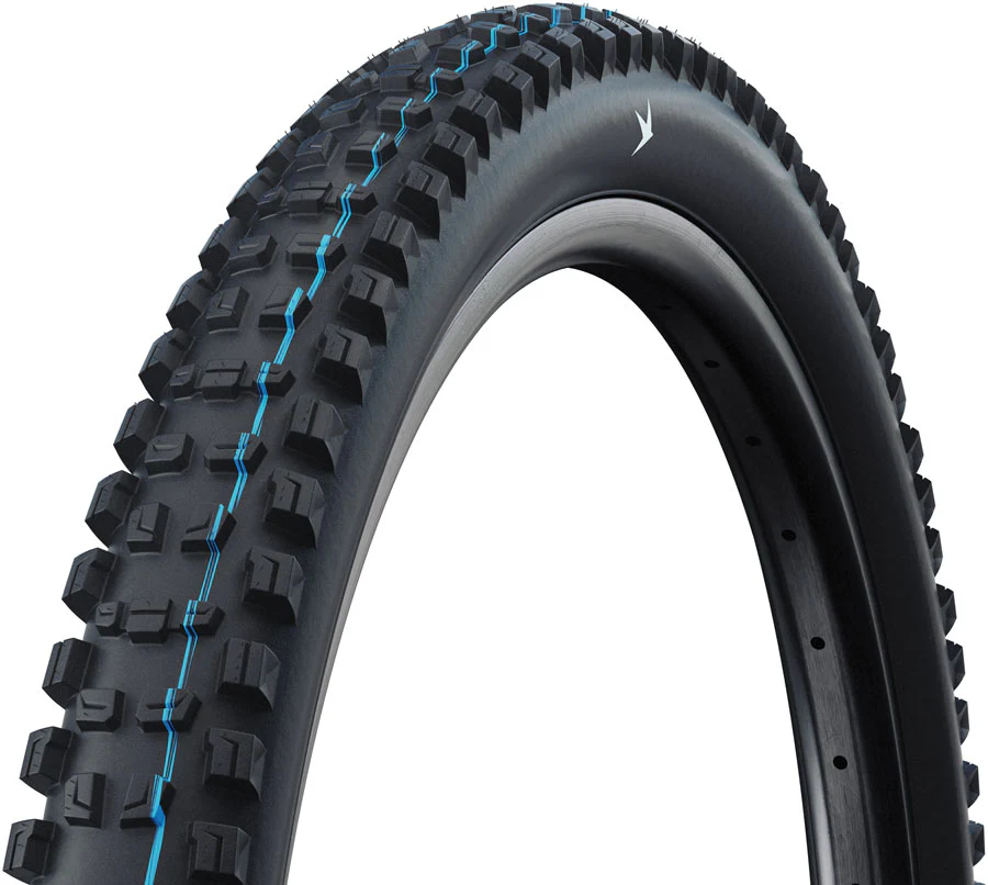 Schwalbe Romy Tire - 27.5 x 2.40 Tubeless Folding BLK Standard Trail MID E-50