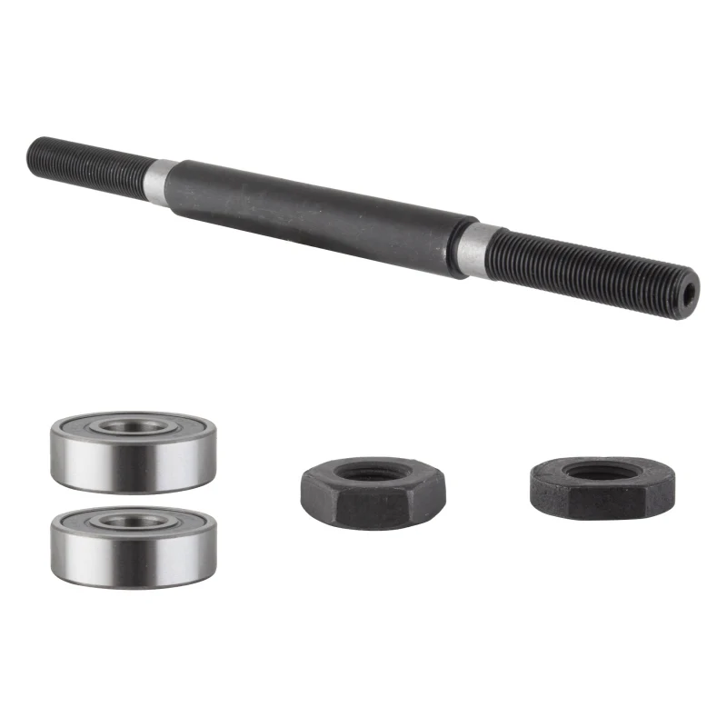 Se bikes SE Axle Sets Front/Rear KT-SB5R 3/8x26x110x165 B/O 3/8 Blocks Flyer Sealed